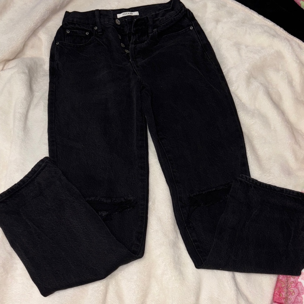 PacSun Black Straight Leg Women's Jeans